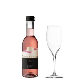 Castel Huniade Roze, demisec 187ml